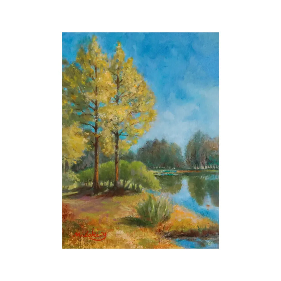 “メタセコイヤのある風景(川越水上公園)”